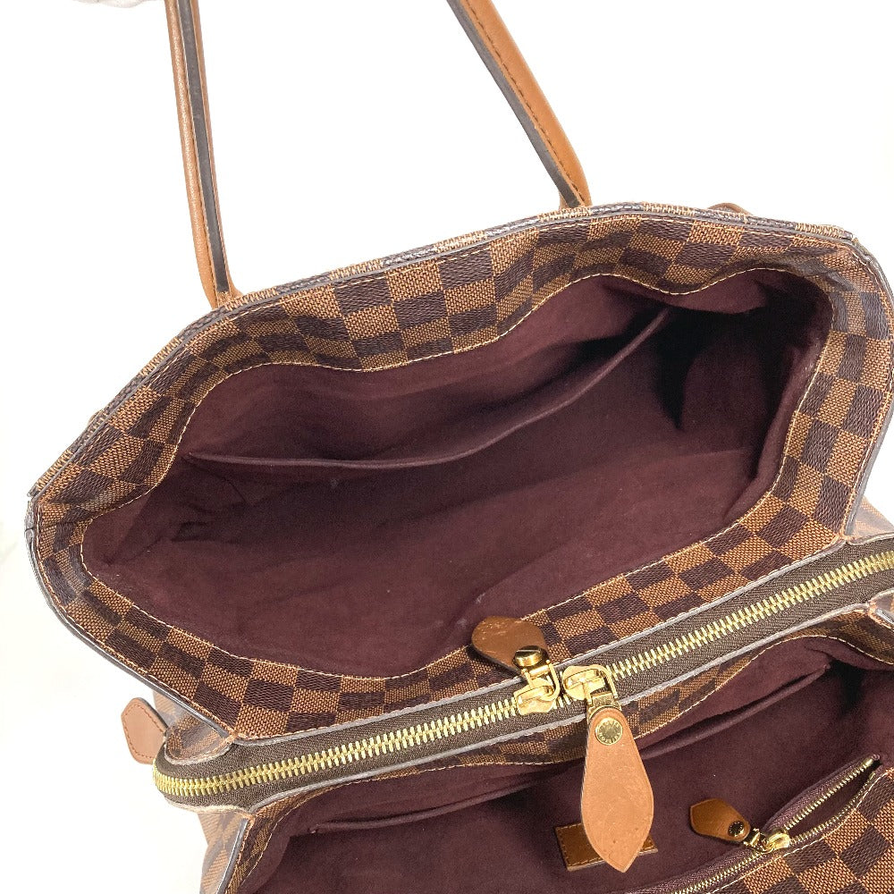 LOUIS VUITTON  N41273  ダミエ アスコット カバン トートバッグ ハンドバッグ ダミエキャンバス レディース ブラウン - brandshop-reference