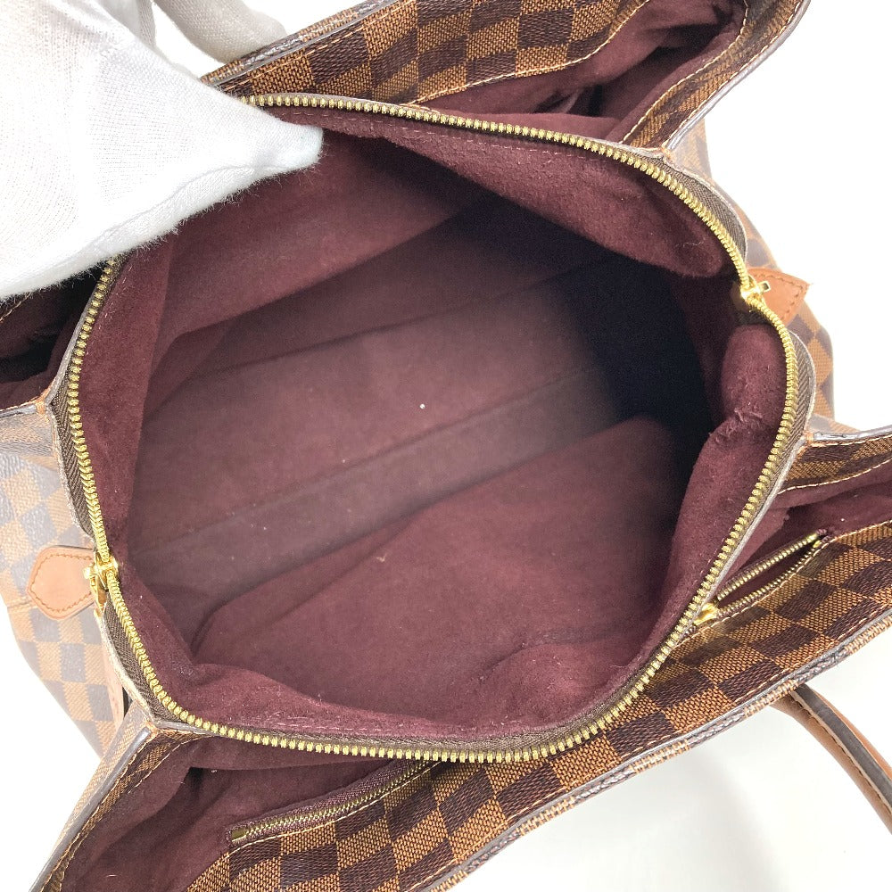 LOUIS VUITTON  N41273  ダミエ アスコット カバン トートバッグ ハンドバッグ ダミエキャンバス レディース ブラウン - brandshop-reference