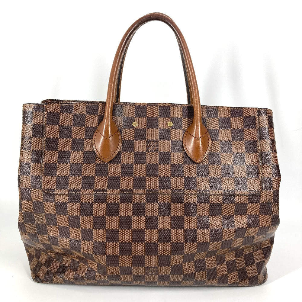 LOUIS VUITTON  N41273  ダミエ アスコット カバン トートバッグ ハンドバッグ ダミエキャンバス レディース ブラウン - brandshop-reference