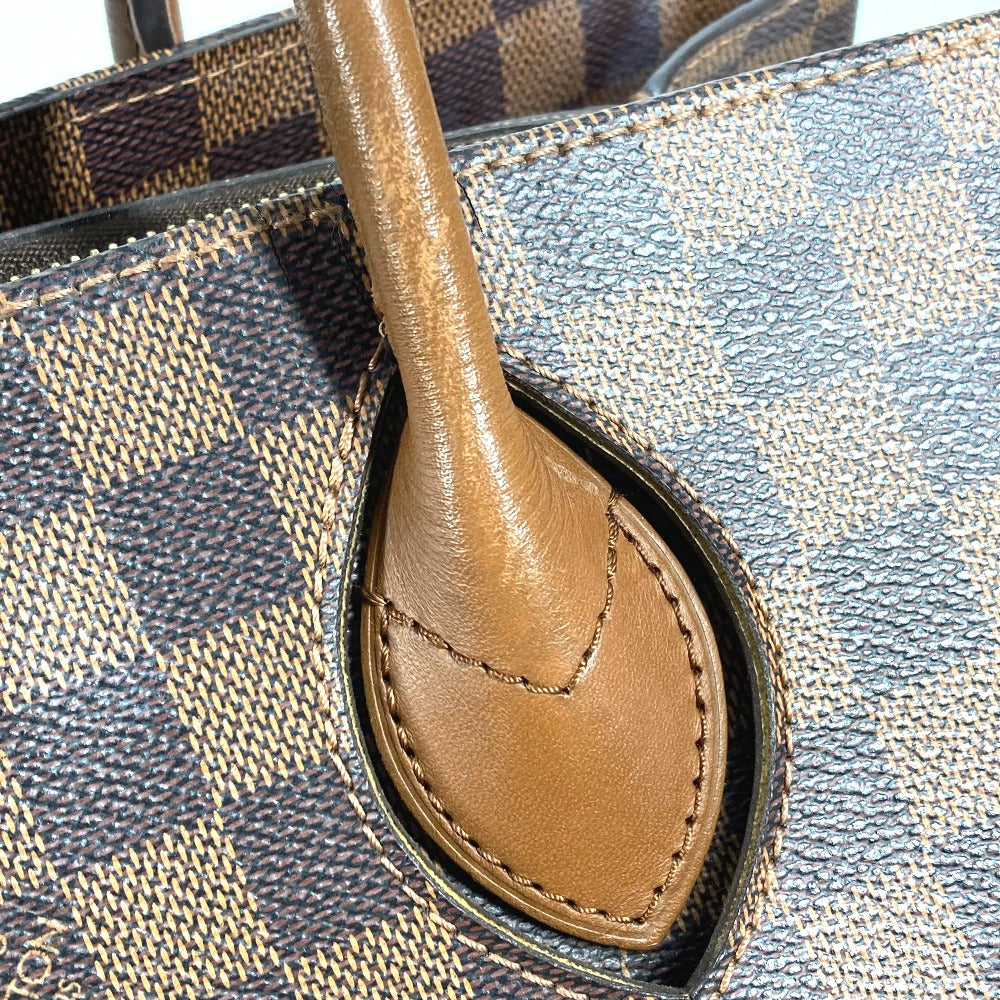 LOUIS VUITTON  N41273  ダミエ アスコット カバン トートバッグ ハンドバッグ ダミエキャンバス レディース ブラウン - brandshop-reference