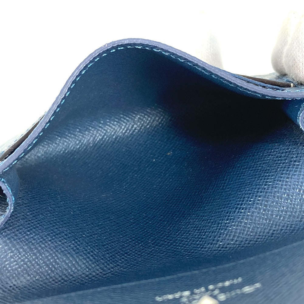 LOUIS VUITTON M64022 タイガ アンヴェロップ カルト ドゥ ヴィジット MM 名刺入れ パスケース  カードケース タイガレザー ユニセックス オセアン ネイビー - brandshop-reference