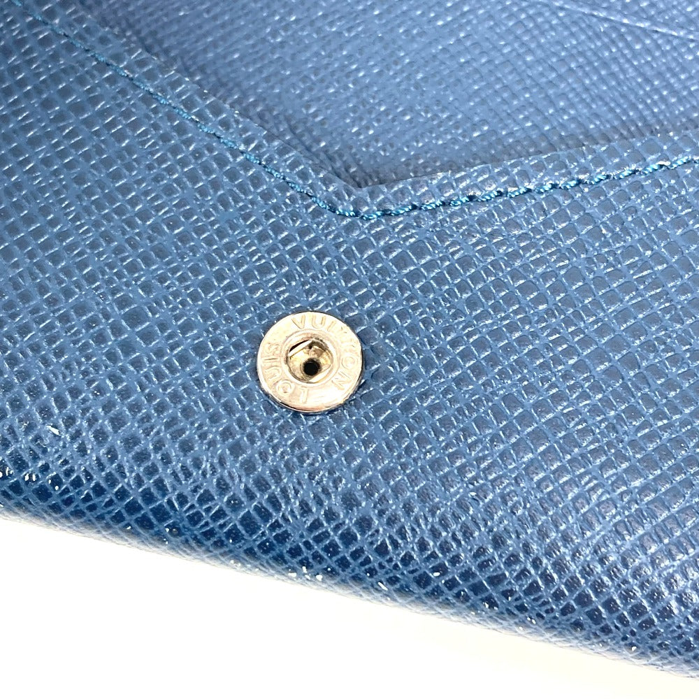 LOUIS VUITTON M64022 タイガ アンヴェロップ カルト ドゥ ヴィジット MM 名刺入れ パスケース  カードケース タイガレザー ユニセックス オセアン ネイビー - brandshop-reference