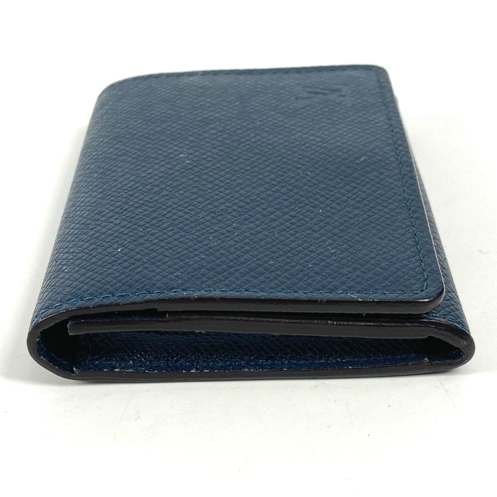 LOUIS VUITTON M64022 タイガ アンヴェロップ カルト ドゥ ヴィジット MM 名刺入れ パスケース  カードケース タイガレザー ユニセックス オセアン ネイビー - brandshop-reference