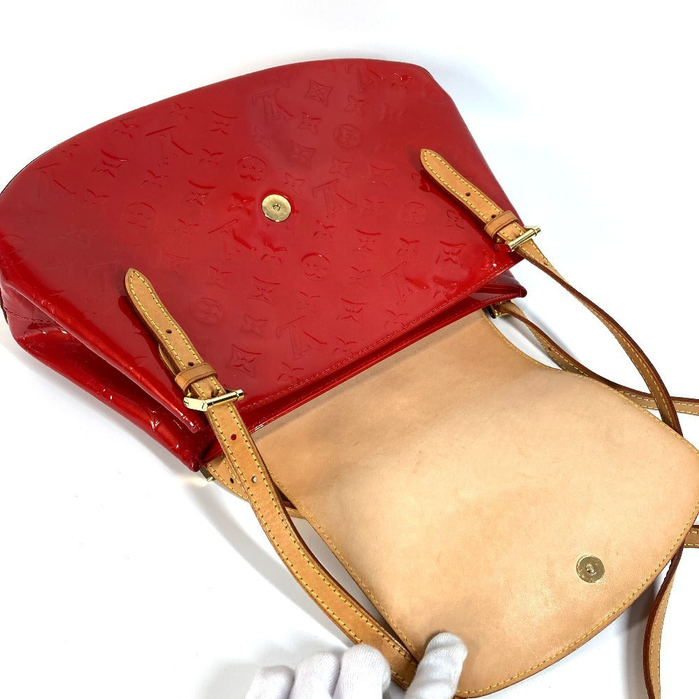 LOUIS VUITTON M91287 モノグラムヴェルニ スケインベイGM カバン フラップ カバン 肩掛け ショルダーバッグ モノグラムヴェルニ レディース ルージュ レッド - brandshop-reference