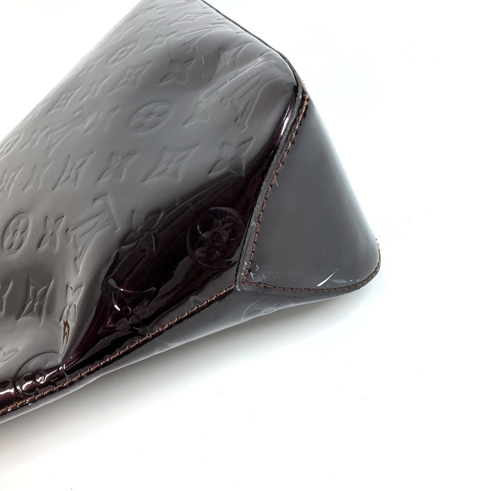 LOUIS VUITTON M91994 モノグラムヴェルニ ブレントウッド カバン フラップ トートバッグ 肩掛け ショルダーバッグ モノグラムヴェルニキャンバス レディース アマラント パープル - brandshop-reference