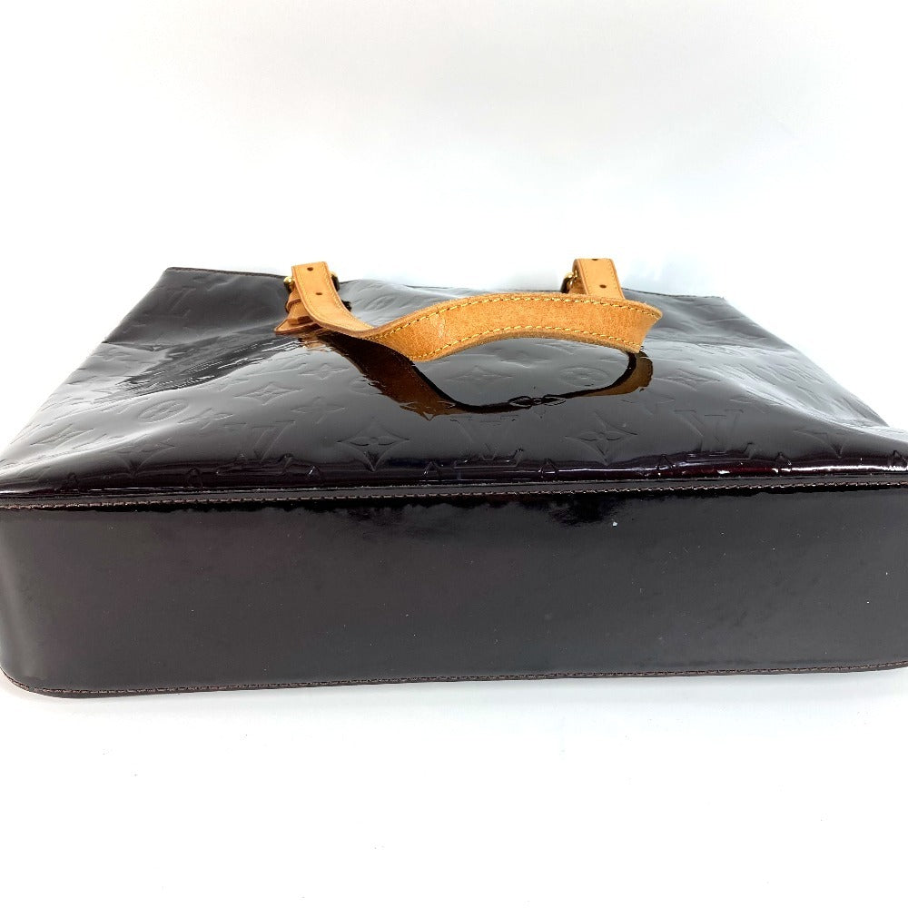 LOUIS VUITTON M91994 モノグラムヴェルニ ブレントウッド カバン フラップ トートバッグ 肩掛け ショルダーバッグ モノグラムヴェルニキャンバス レディース アマラント パープル - brandshop-reference