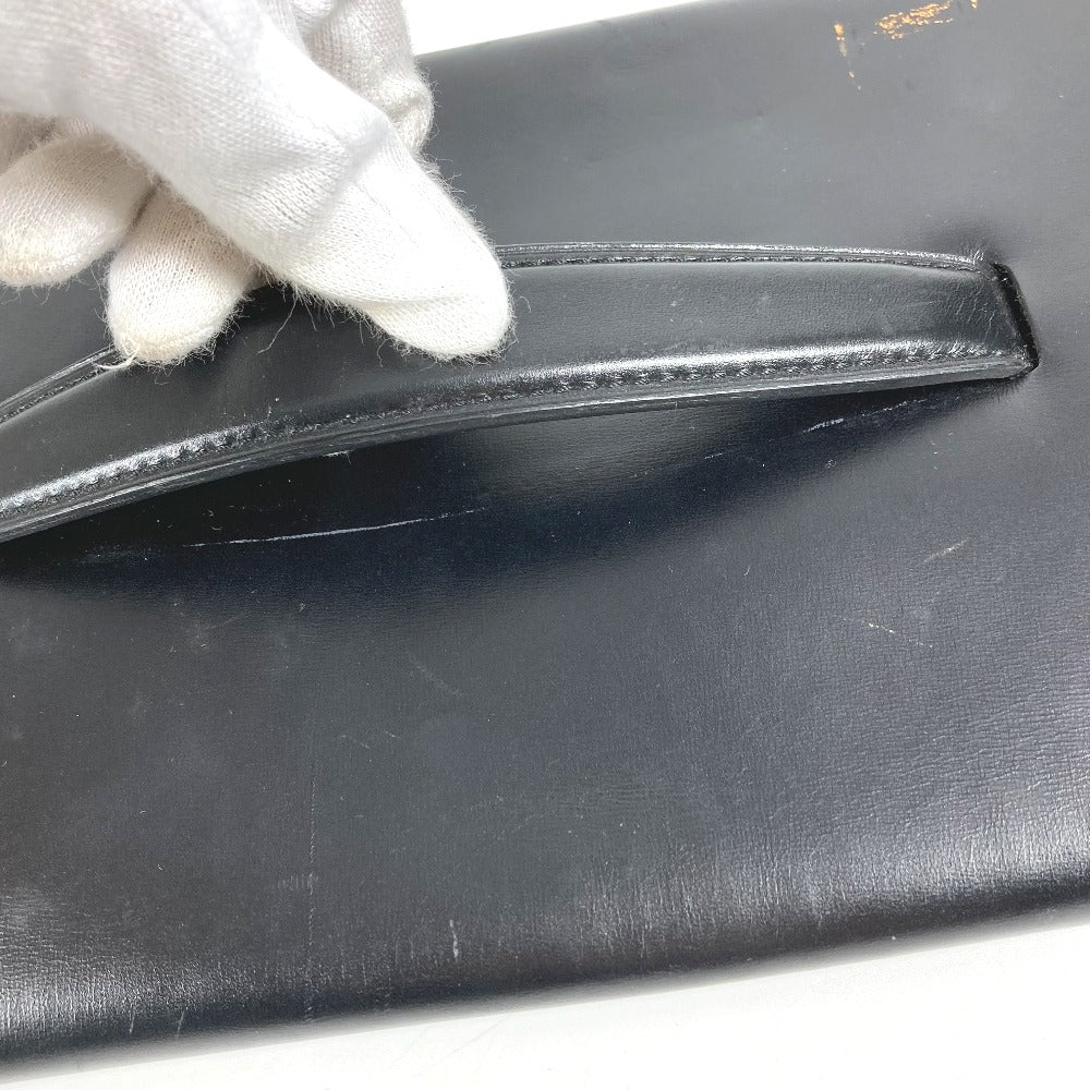 LOUIS VUITTON M63952 Opera Line Mycenae Bag Second Bag Pouch with Handle Clutch Bag Leather Men's Black