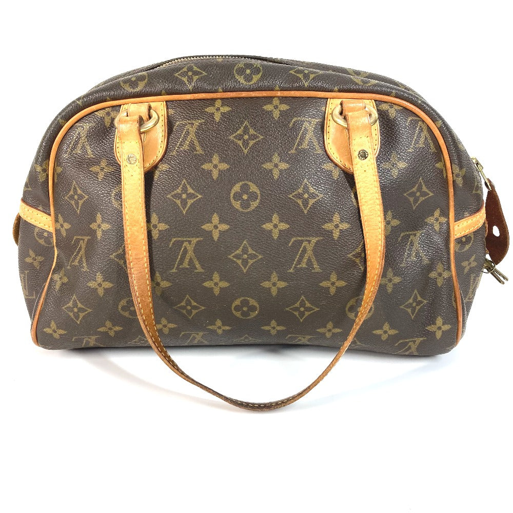 LOUIS VUITTON M95565 モノグラム モントルグイユPM カバン 肩掛け ボストンバッグ ハンドバッグ ショルダーバッグ モノグラムキャンバス レディース ブラウン - brandshop-reference