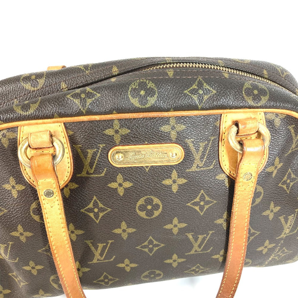 LOUIS VUITTON M95565 モノグラム モントルグイユPM カバン 肩掛け ボストンバッグ ハンドバッグ ショルダーバッグ モノグラムキャンバス レディース ブラウン - brandshop-reference