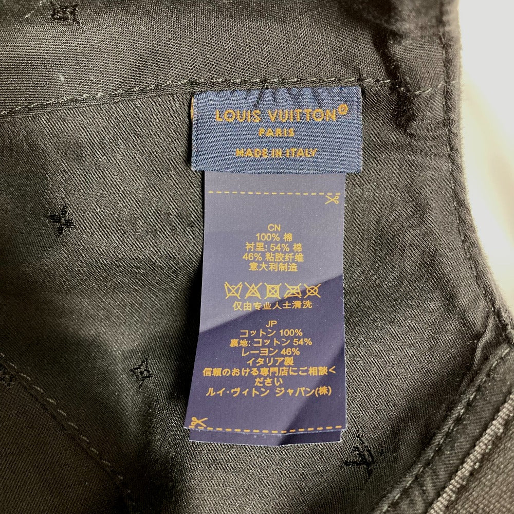 LOUIS VUITTON M7608L キャップ・LV スマッシュ 帽子 キャップ帽 ベースボール キャップ コットン メンズ ノワール ブラック - brandshop-reference