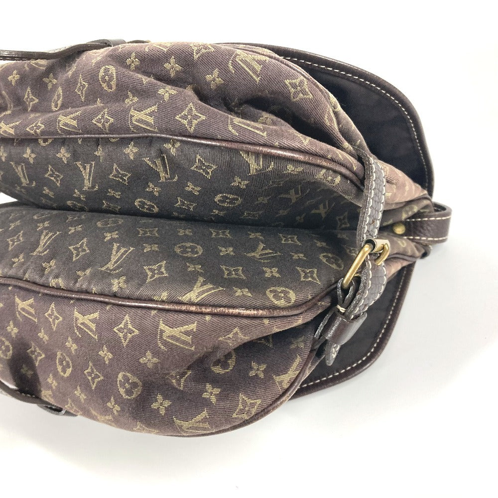 LOUIS VUITTON M95227  モノグラムミニラン ソミュール30  カバン 斜め掛け ショルダーバッグ モノグラムミニランキャンバス レディース フザン ブラウン - brandshop-reference