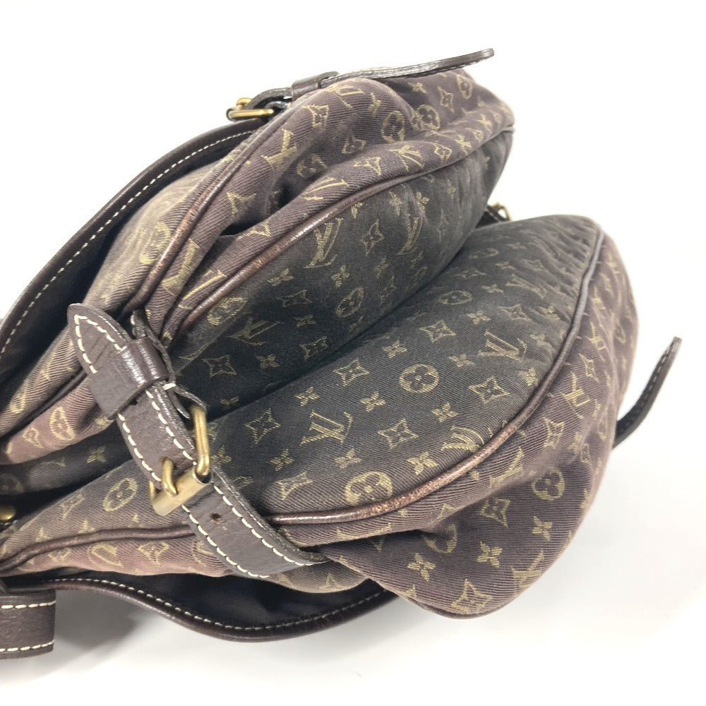 LOUIS VUITTON M95227  モノグラムミニラン ソミュール30  カバン 斜め掛け ショルダーバッグ モノグラムミニランキャンバス レディース フザン ブラウン - brandshop-reference