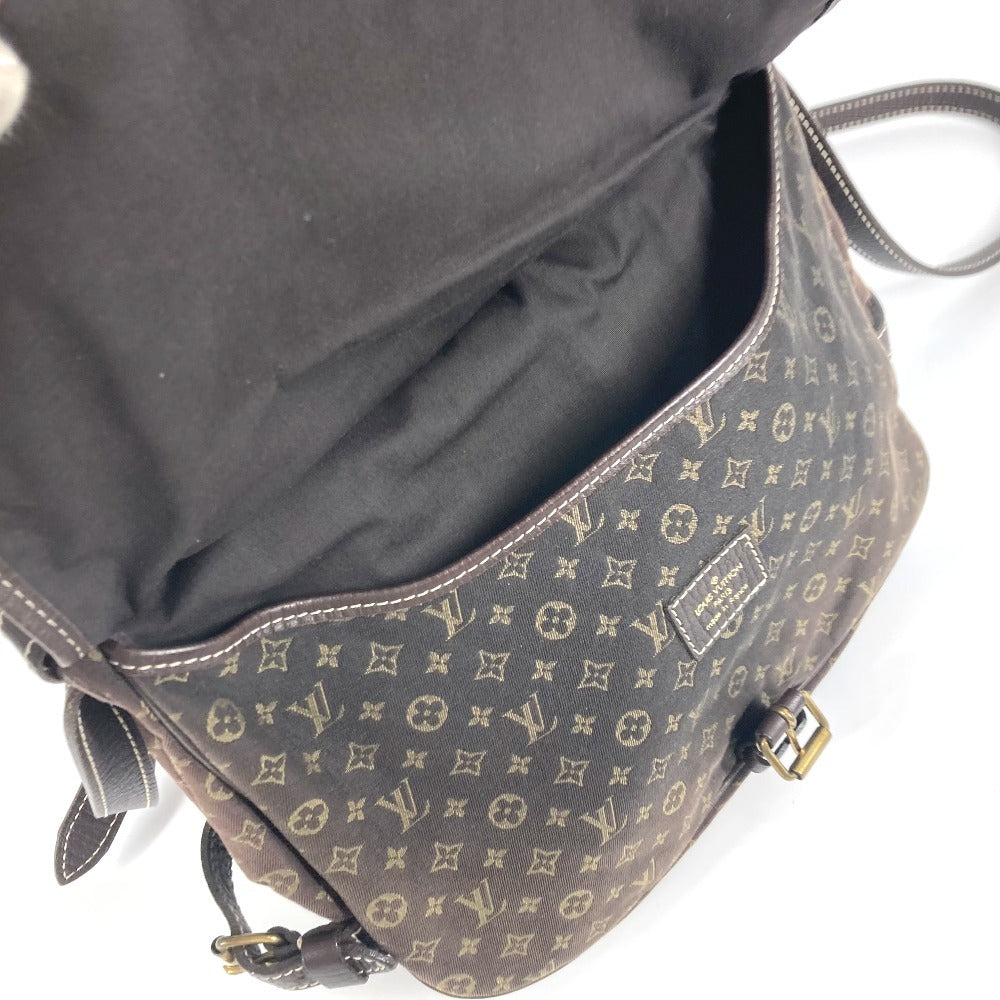 LOUIS VUITTON M95227  モノグラムミニラン ソミュール30  カバン 斜め掛け ショルダーバッグ モノグラムミニランキャンバス レディース フザン ブラウン - brandshop-reference