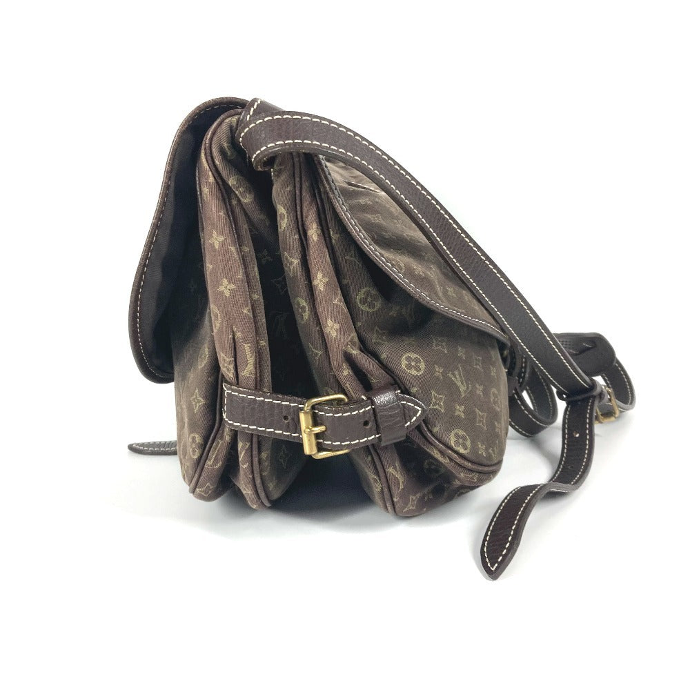 LOUIS VUITTON M95227  モノグラムミニラン ソミュール30  カバン 斜め掛け ショルダーバッグ モノグラムミニランキャンバス レディース フザン ブラウン - brandshop-reference