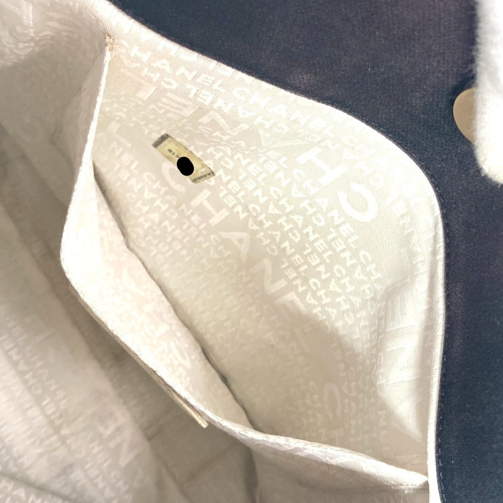 CHANEL チョコバー CC ココマーク カバン トートバッグ ハンドバッグ キャンバス レディース ブラック - brandshop-reference