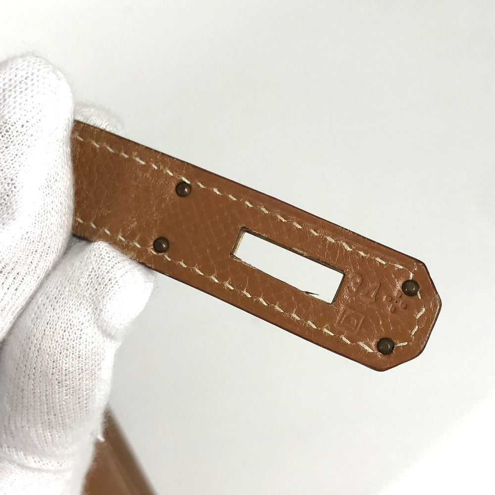 HERMES トートバッグ バーキン35 カバン  ハンドバッグ レザー ユニセックス ゴールド - brandshop-reference