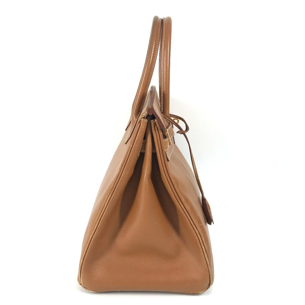 HERMES トートバッグ バーキン35 カバン  ハンドバッグ レザー ユニセックス ゴールド - brandshop-reference