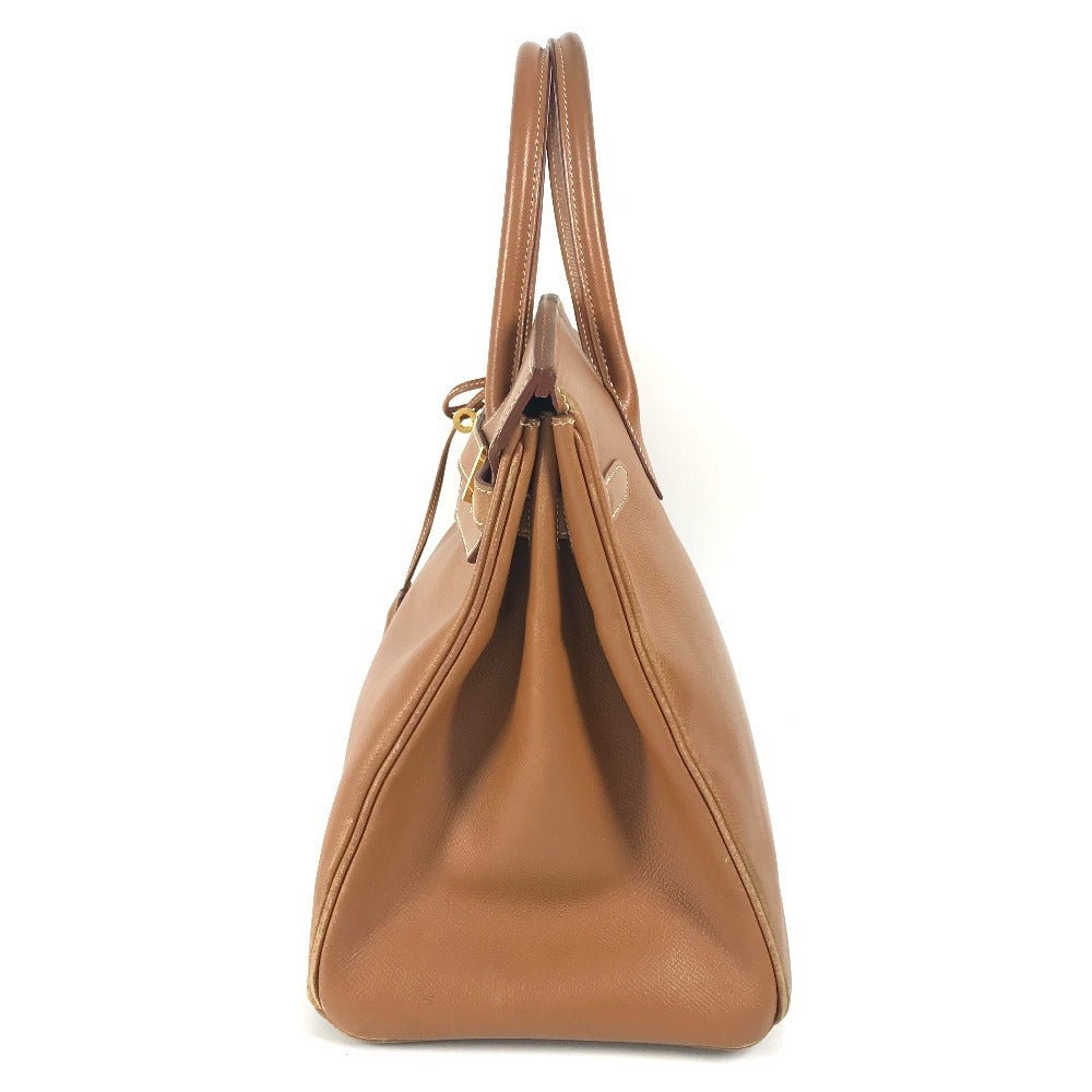 HERMES トートバッグ バーキン35 カバン  ハンドバッグ レザー ユニセックス ゴールド - brandshop-reference
