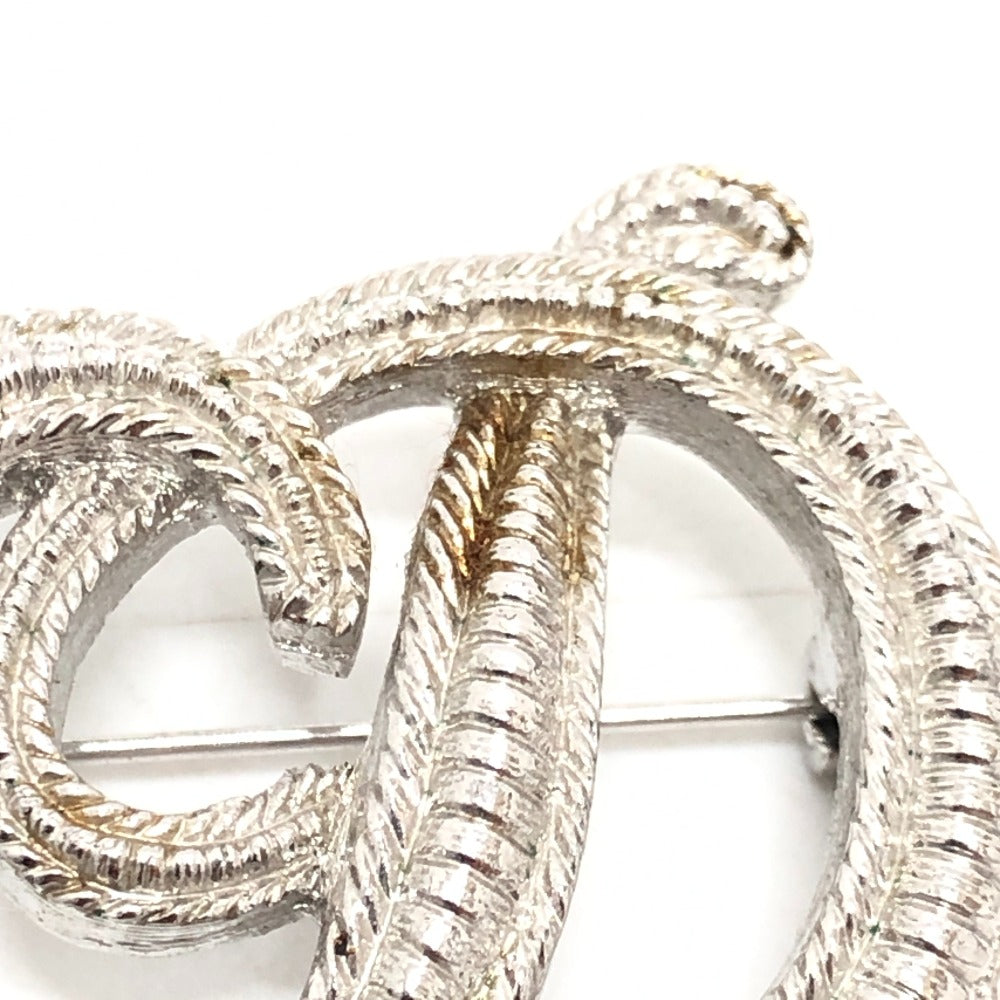 Dior ロゴ CD ブローチ ピン アクセサリー ブローチ メタル レディース シルバー - brandshop-reference