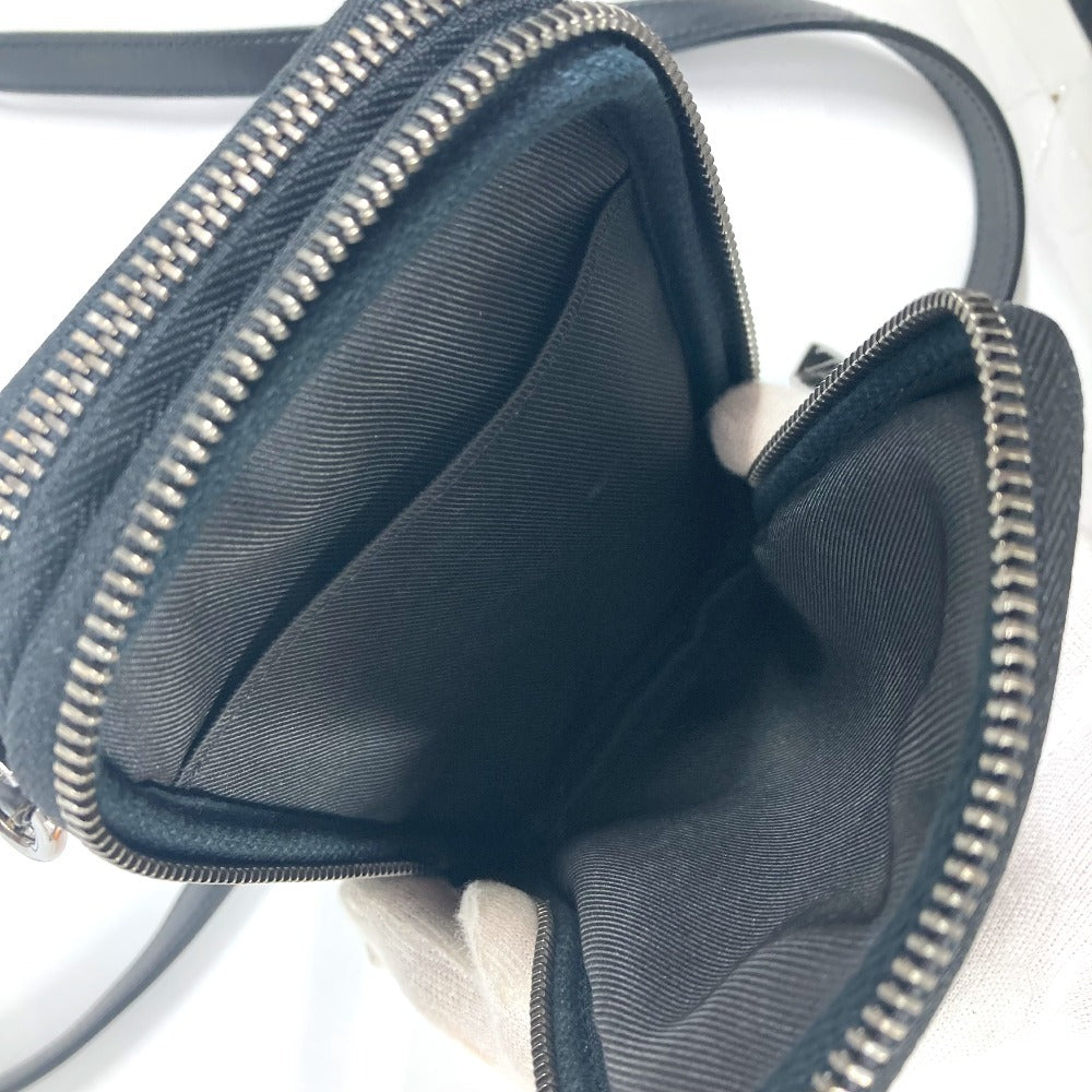 LOUIS VUITTON M69534  モノグラムエクリプス  ダブルフォンポーチ ポシェット カバン 斜め掛け ショルダーバッグ モノグラムエクリプスキャンバス ユニセックス ブラック - brandshop-reference