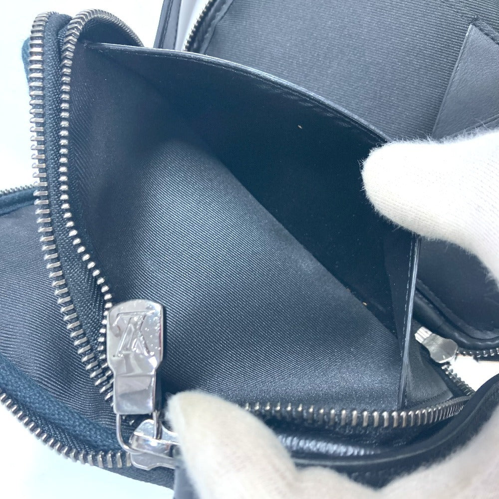 LOUIS VUITTON M69534  モノグラムエクリプス  ダブルフォンポーチ ポシェット カバン 斜め掛け ショルダーバッグ モノグラムエクリプスキャンバス ユニセックス ブラック - brandshop-reference