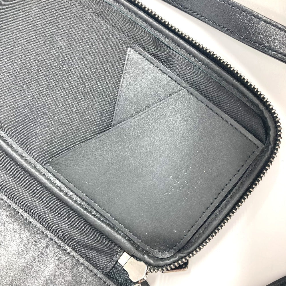 LOUIS VUITTON M69534  モノグラムエクリプス  ダブルフォンポーチ ポシェット カバン 斜め掛け ショルダーバッグ モノグラムエクリプスキャンバス ユニセックス ブラック - brandshop-reference