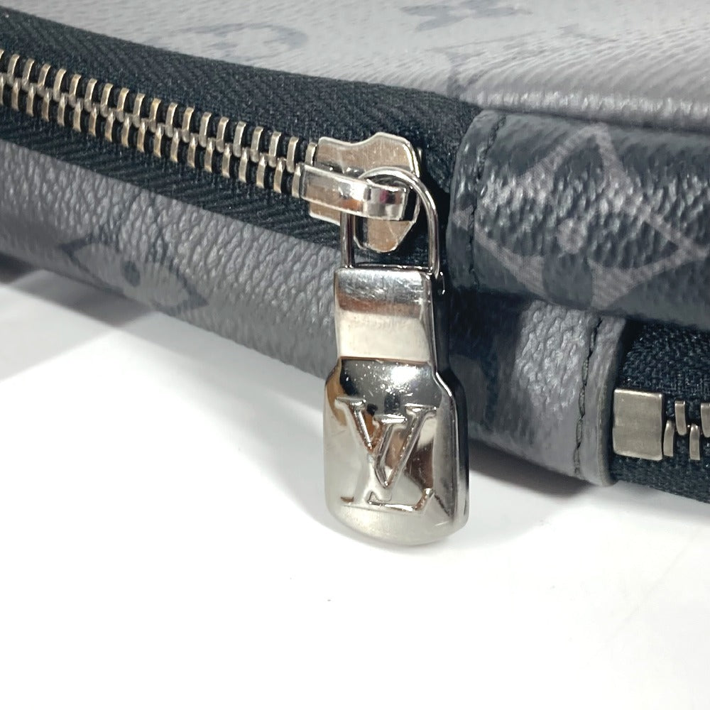 LOUIS VUITTON M69534  モノグラムエクリプス  ダブルフォンポーチ ポシェット カバン 斜め掛け ショルダーバッグ モノグラムエクリプスキャンバス ユニセックス ブラック - brandshop-reference