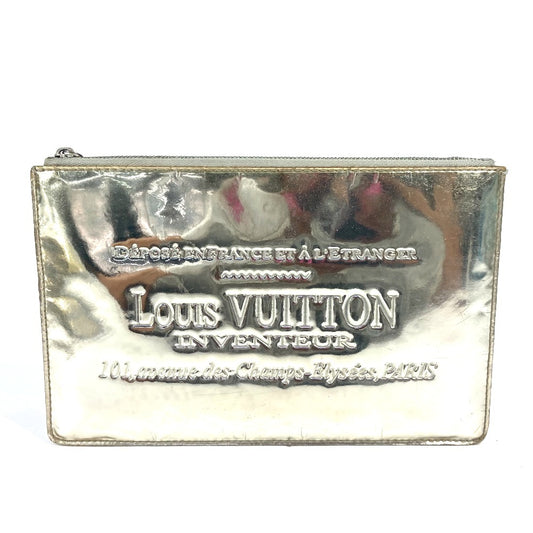 LOUIS VUITTON M95278  モノグラムミロワール  ポシェット プラット ポーチ ハンドバッグ クラッチバッグ 2WAYバッグ セカンドバッグ レザー ユニセックス ゴールド - brandshop-reference