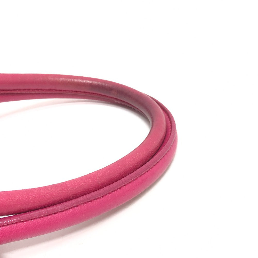 PRADA ロゴ ビジュー ハンドバック バック カバン  ハンドバッグ ナイロン レディース ピンク - brandshop-reference