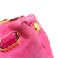 PRADA ロゴ ビジュー ハンドバック バック カバン  ハンドバッグ ナイロン レディース ピンク - brandshop-reference