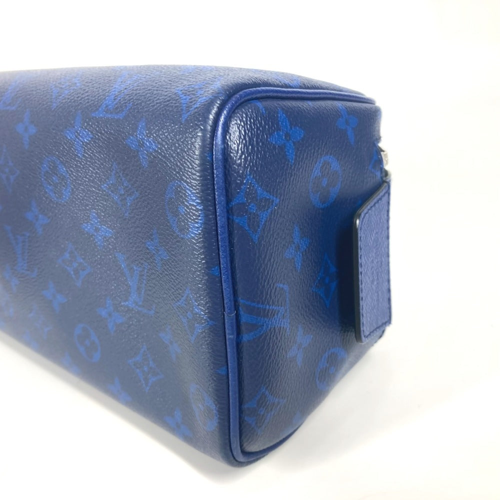 LOUIS VUITTON  M30849 タイガラマ ドップ・キット ポーチ ハンドバッグ クラッチバッグ セカンドバッグ タイガレザー ユニセックス ブルー - brandshop-reference