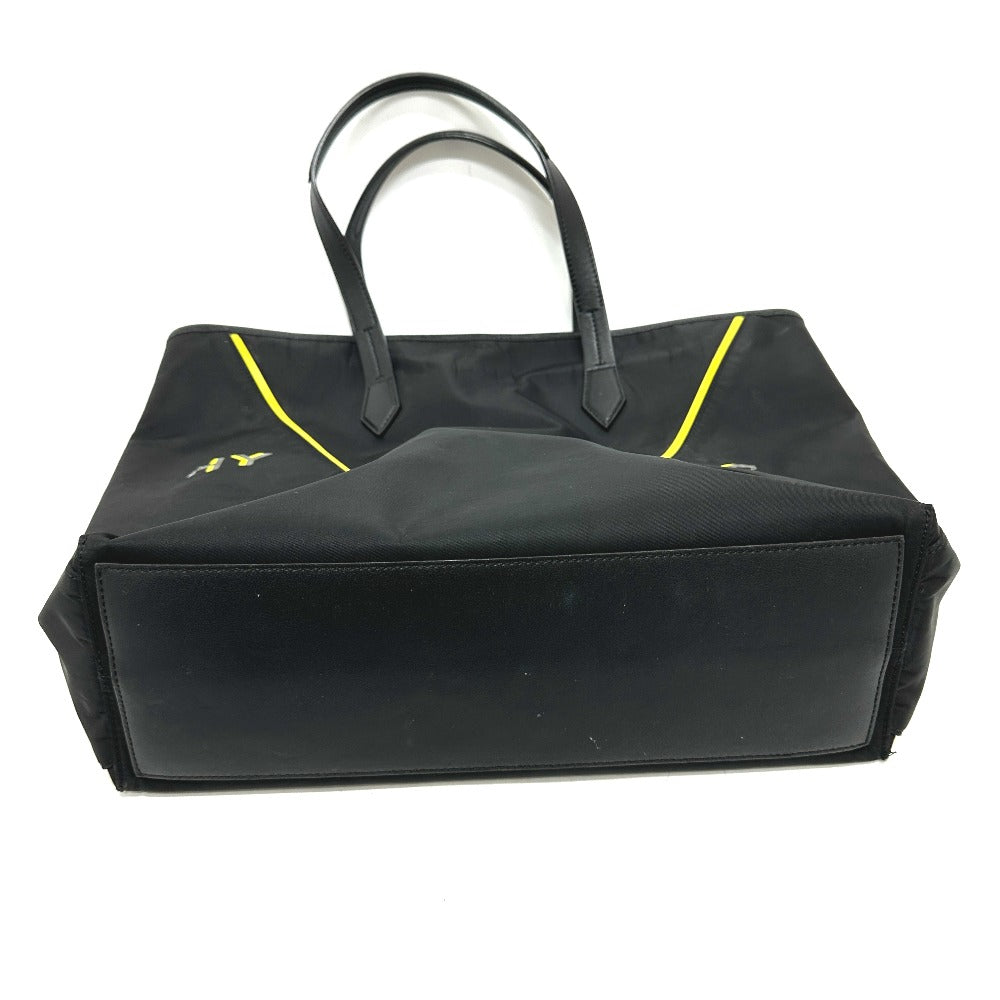 GIVENCHY ロゴ ショルダーバッグ カバン 肩掛け トートバッグ レザー/ナイロン ユニセックス ブラック - brandshop-reference