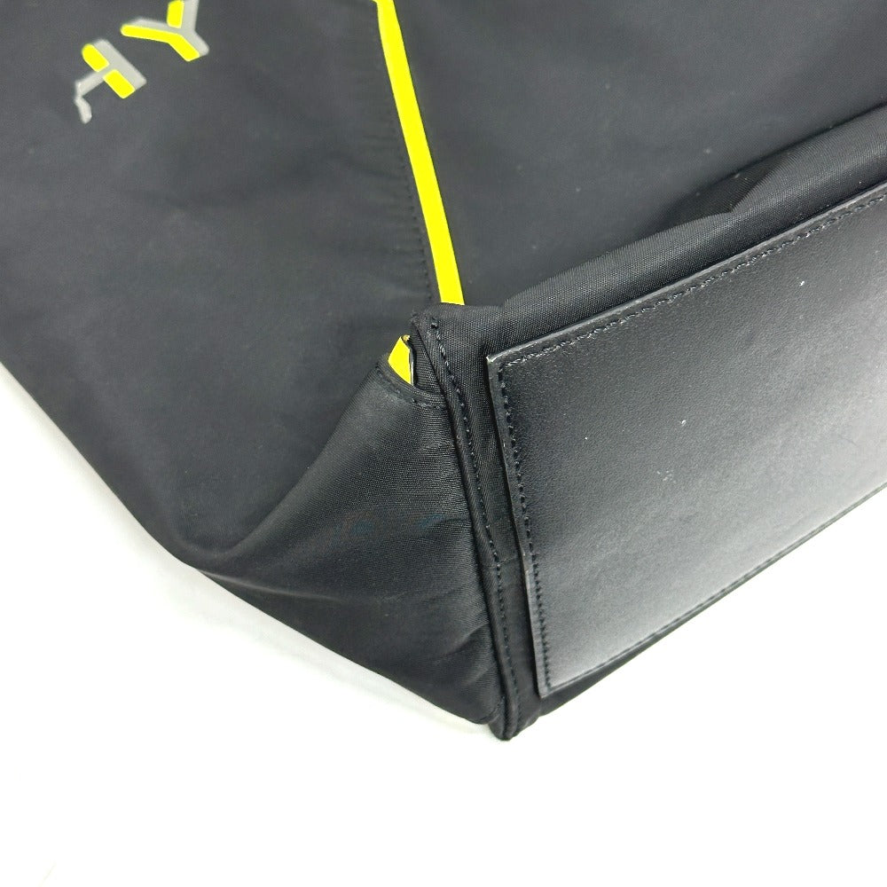 GIVENCHY ロゴ ショルダーバッグ カバン 肩掛け トートバッグ レザー/ナイロン ユニセックス ブラック - brandshop-reference