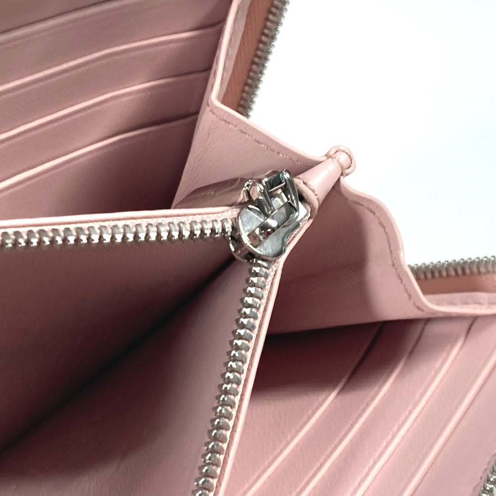 TIFFANY&Co. リターントゥティファニー ハート ラージ ジップ ウォレット ラウンドファスナー 長財布 レザー レディース ライトピンク - brandshop-reference