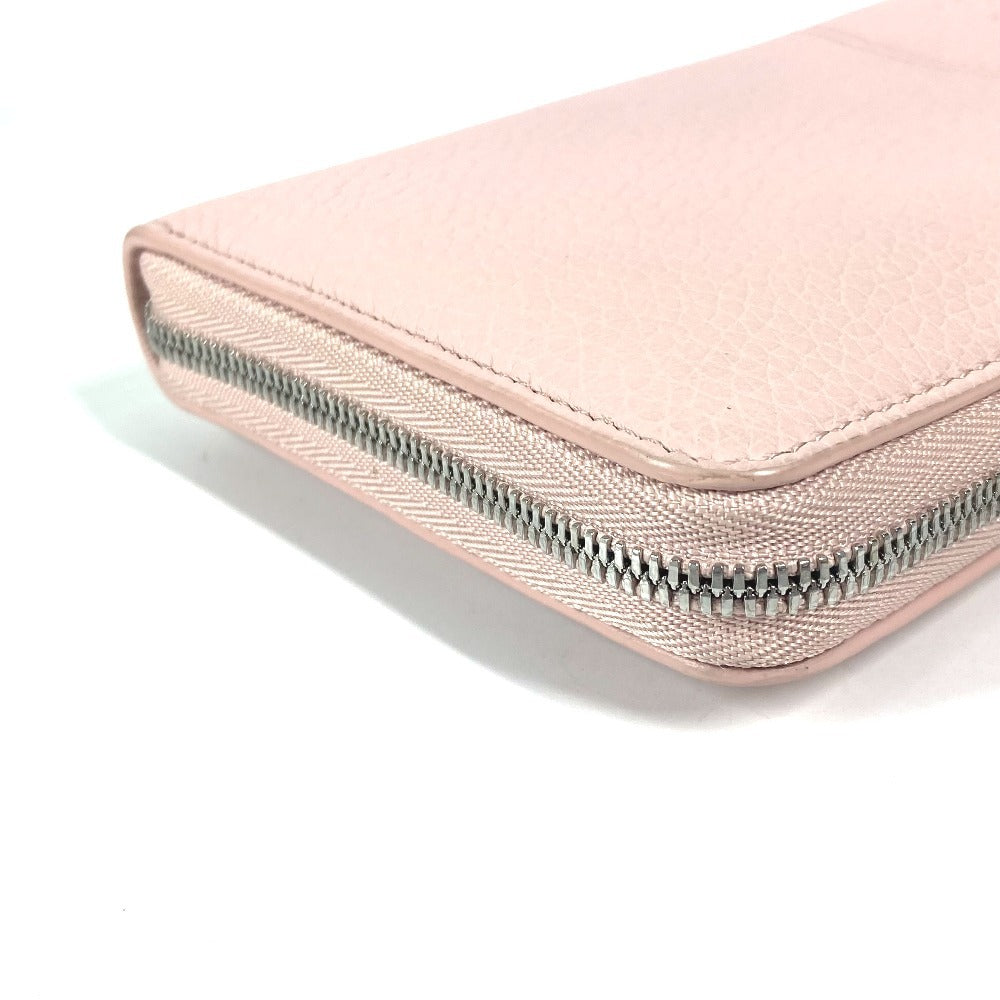 TIFFANY&Co. リターントゥティファニー ハート ラージ ジップ ウォレット ラウンドファスナー 長財布 レザー レディース ライトピンク - brandshop-reference