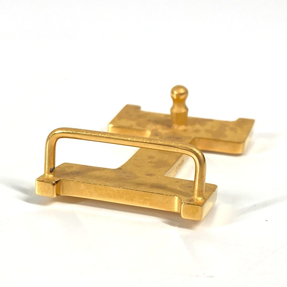 HERMES Hロゴ バックルのみ ベルト メタル ユニセックス ゴールド - brandshop-reference