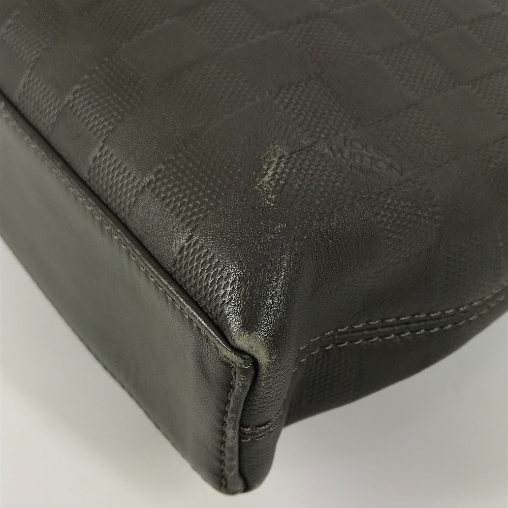 LOUIS VUITTON ダミエアンフィニ ポルトドキュマンジュール PDJ 書類バッグ トートバッグ カバン ブリーフケース ハンドバッグ ビジネスバッグ ダミエアンフィニレザー ユニセックス グラニ グレージュ - brandshop-reference