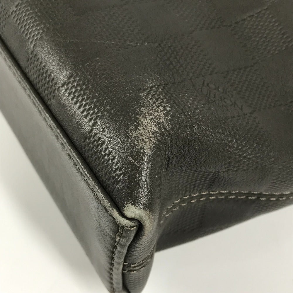 LOUIS VUITTON ダミエアンフィニ ポルトドキュマンジュール PDJ 書類バッグ トートバッグ カバン ブリーフケース ハンドバッグ ビジネスバッグ ダミエアンフィニレザー ユニセックス グラニ グレージュ - brandshop-reference