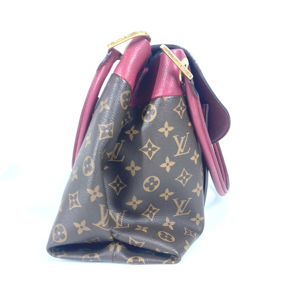 LOUIS VUITTON M40816 モノグラム オランプオロール ハンドバッグ カバン フラップ ショルダーバッグ モノグラムキャンバス レディース パープル - brandshop-reference