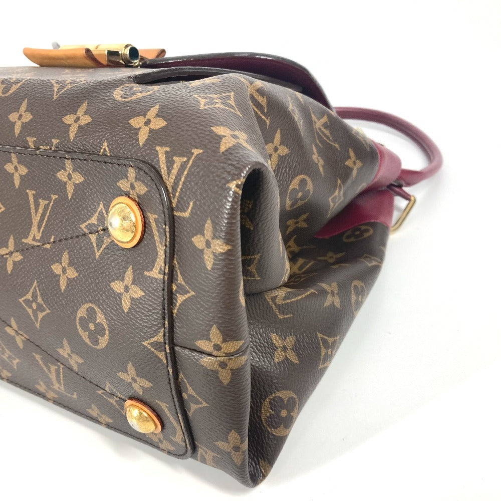 LOUIS VUITTON M40816 モノグラム オランプオロール ハンドバッグ カバン フラップ ショルダーバッグ モノグラムキャンバス レディース パープル - brandshop-reference