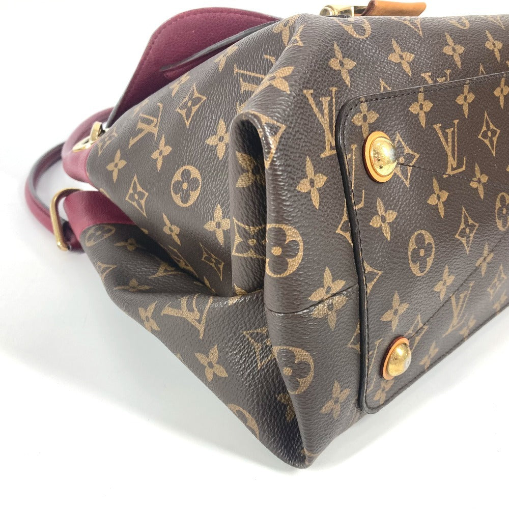 LOUIS VUITTON M40816 モノグラム オランプオロール ハンドバッグ カバン フラップ ショルダーバッグ モノグラムキャンバス レディース パープル - brandshop-reference