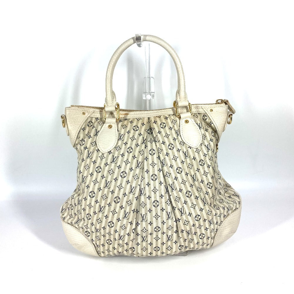 LOUIS VUITTON M95494   モノグラム・ミニラン  マリナPM ハンドバッグ カバン 2WAYバッグ トートバッグ ショルダーバッグ モノグラムミニランキャンバス レディース ホワイト - brandshop-reference