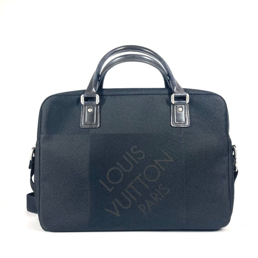 LOUIS VUITTON M93082  ダミエジェアン 2WAYバッグ ショルダーバッグ ヤック 書類バッグ トートバッグ カバン ブリーフケース ハンドバッグ ビジネスバッグ ダミエジェアンキャンバス ユニセックス ブラック - brandshop-reference