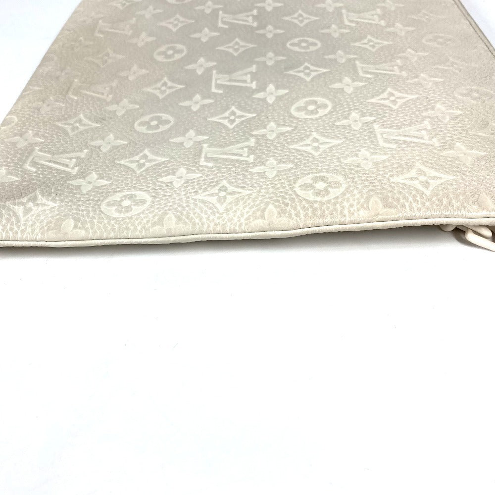LOUIS VUITTON M67462 トリヨン モノグラム ポシェット A4 ヴァージルアブロー ポーチ カバン チェーン クラッチバッグ トリヨンレザー ユニセックス ホワイト - brandshop-reference