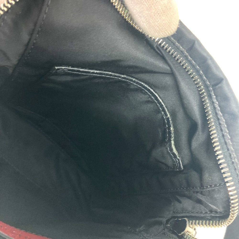 VALENTINO ロゴ スタッズ カバン 斜め掛け ポシェット ショルダーバッグ ナイロン ユニセックス ブラック - brandshop-reference