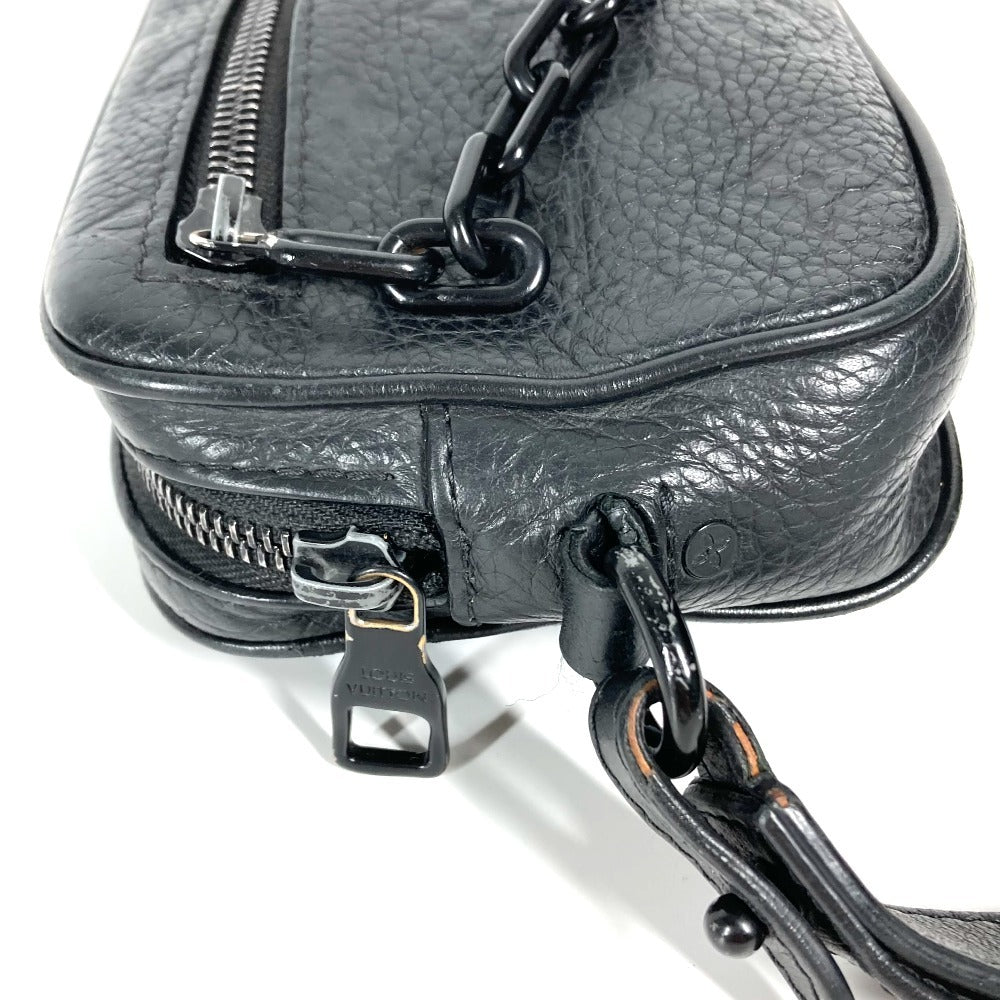 LOUIS VUITTON M55703  モノグラムトリヨン チェーン  ポシェットヴォルガ  カバン ポーチ セカンドバッグ ストラップ付 クラッチバッグ トリヨンレザー ユニセックス ノワール ブラック - brandshop-reference