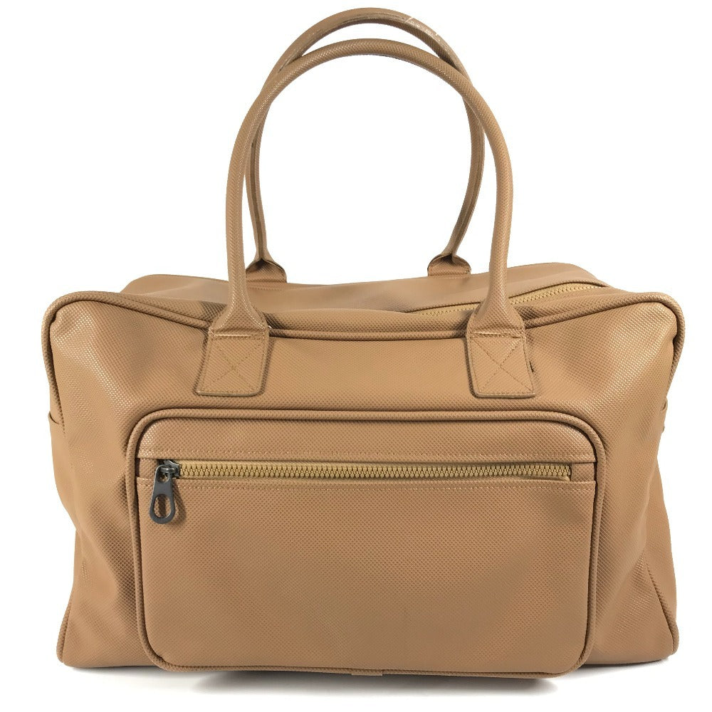 BOTTEGA VENETA マルコポーロ カバン 旅行バッグ トラベルバッグ ショルダーバッグ 肩掛け ボストンバッグ PVC ユニセックス ベージュ - brandshop-reference