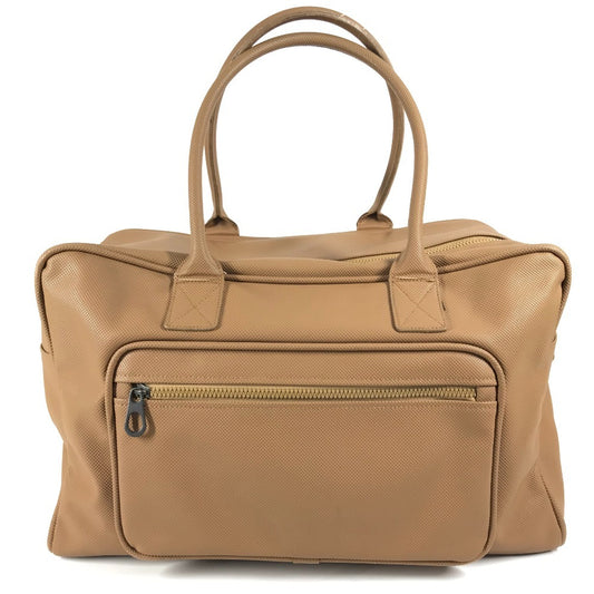 BOTTEGA VENETA マルコポーロ カバン 旅行バッグ トラベルバッグ ショルダーバッグ 肩掛け ボストンバッグ PVC ユニセックス ベージュ - brandshop-reference