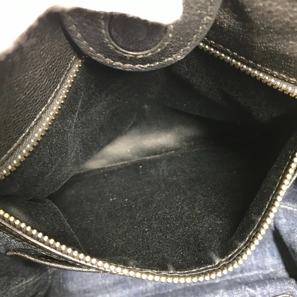 MIUMIU RN1069 ロゴ ハンドバッグ 肩掛け  トートバッグ デニム レディース ブルー - brandshop-reference