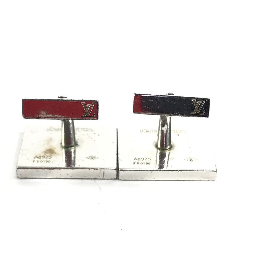 LOUIS VUITTON 汽車柄 ブトン ドゥ マンシェット カフス アクセサリー カフス AG925 メンズ ブルー - brandshop-reference